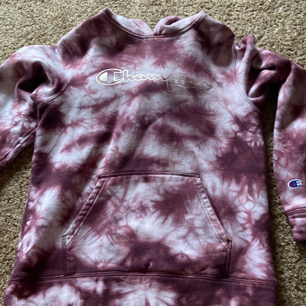 Kids large champion hoodie